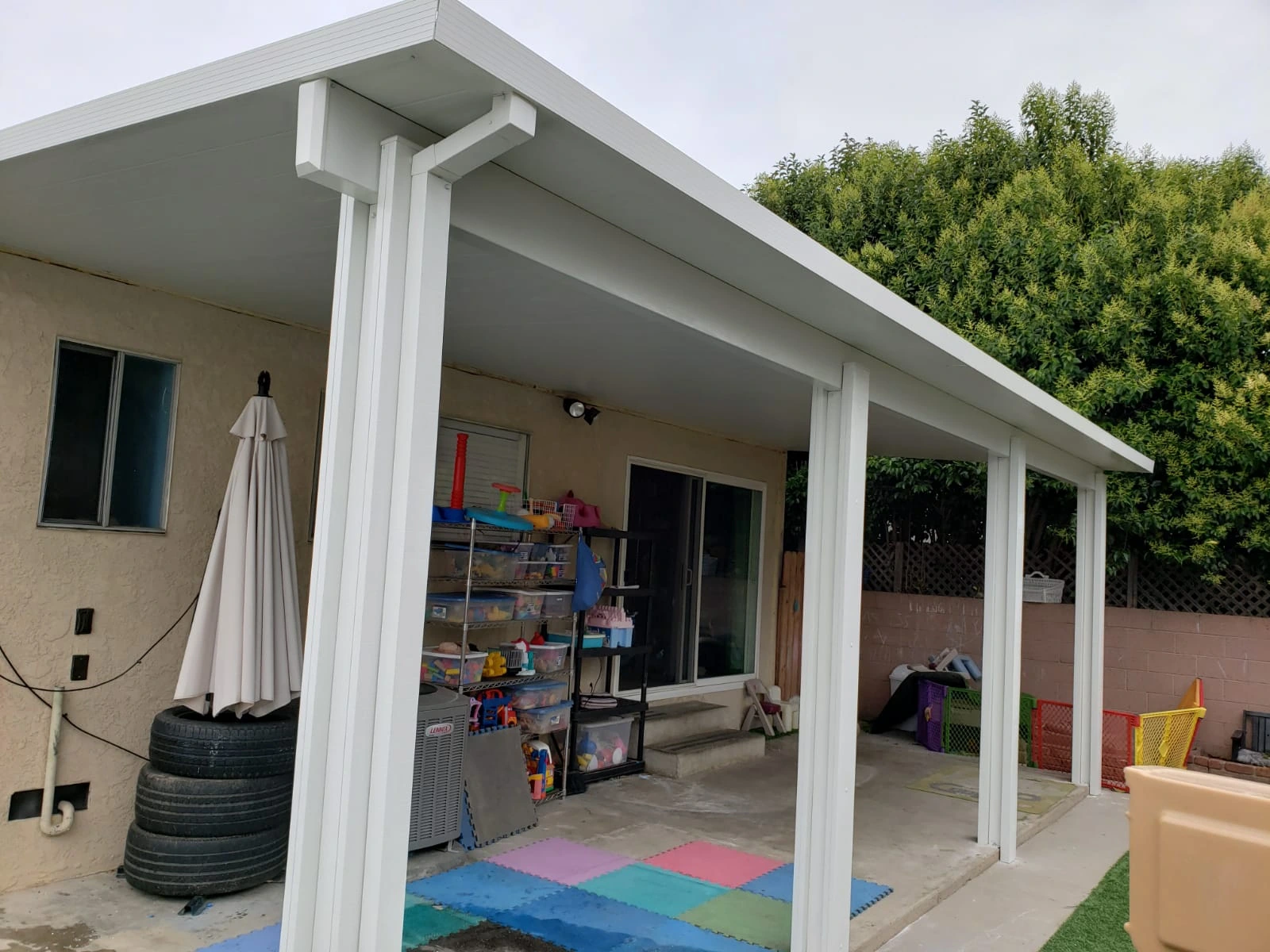 PATIO COVERS · POSTS, BEAMS & EXTERIOR FINISHES