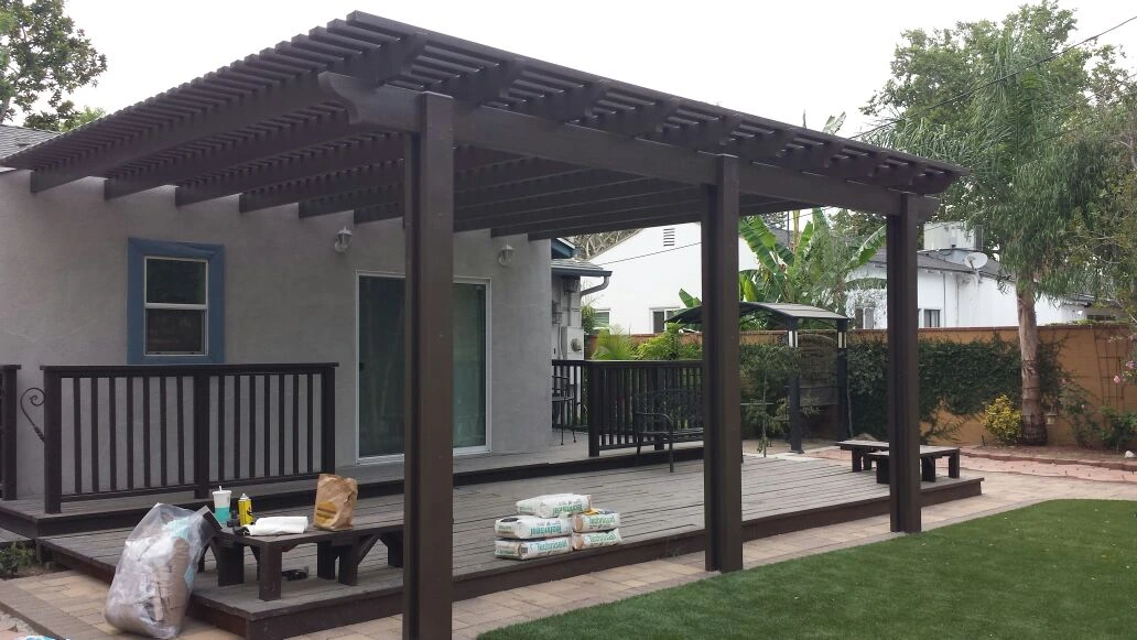 OUTDOOR LIVING · TIMBER PERGOLA